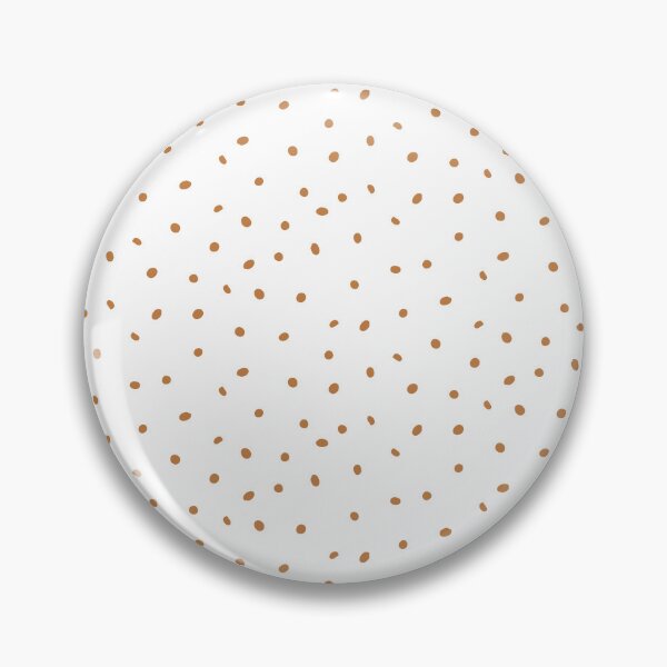 Aperçu de l'œuvre Motif à pois Whimsy Dots - Neige + Rouille créée et vendue par Irene Estelle.