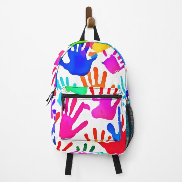 Item preview, Colorful Handprints Patterns for Unity designed and sold by Health And Fitness Posts e-Store.