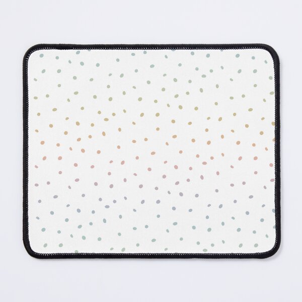 Item preview, Whimsy Dots Polka Dot Pattern - Snow + Rainbow Sorbet designed and sold by Irene Estelle.