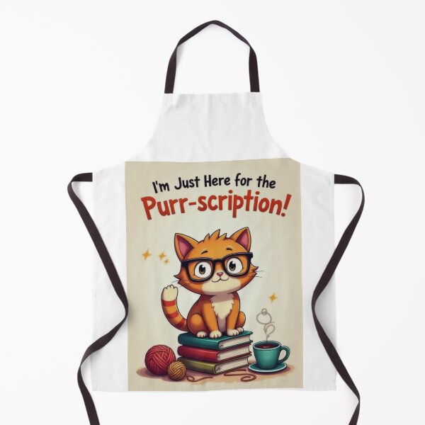 Item preview, Bookish Cat Enjoying Coffee and Yarn designed and sold by ArtCreator2023.