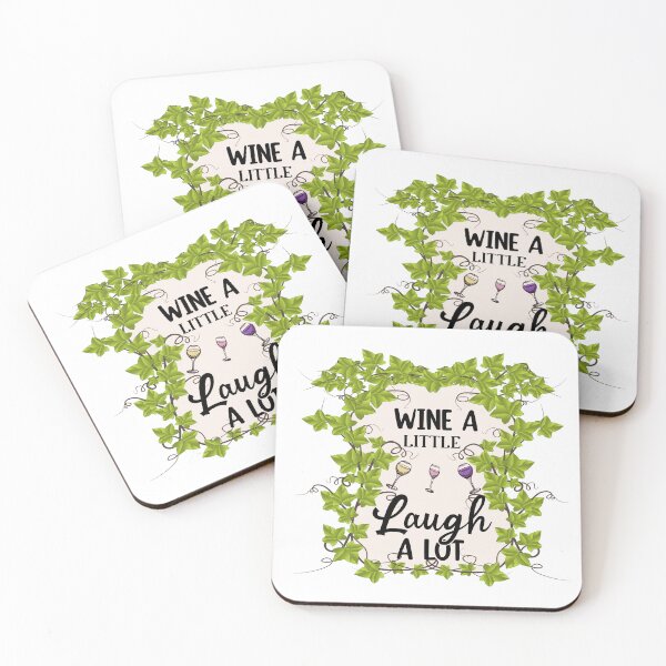 Item preview, Wine A Little, Laugh A Lot designed and sold by CampbellRoad.