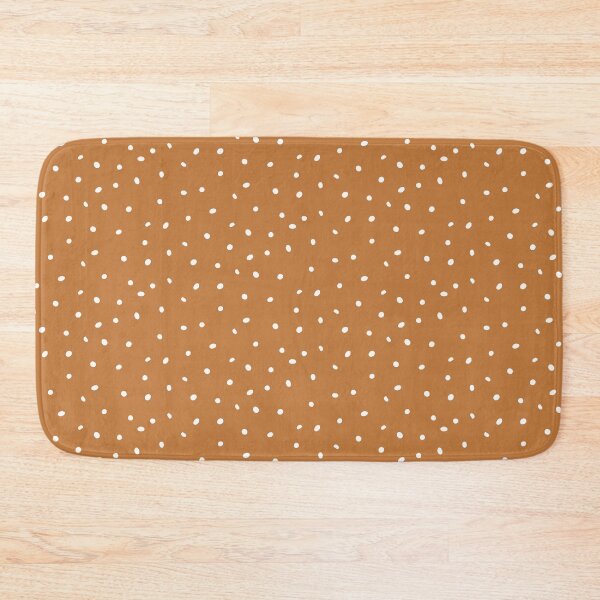 Item preview, Whimsy Dots Polka Dot Pattern - Rust + Snow designed and sold by Irene Estelle.