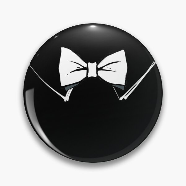 Item preview, Formal Flair: White Bow Tie on Black designed and sold by AmuraLumina.