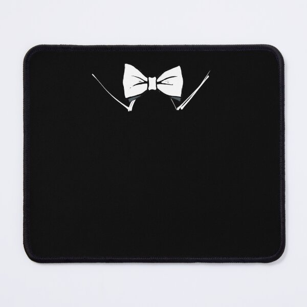 Item preview, Formal Flair: White Bow Tie on Black designed and sold by AmuraLumina.