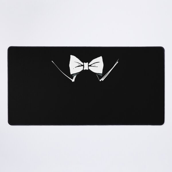 Item preview, Formal Flair: White Bow Tie on Black designed and sold by AmuraLumina.