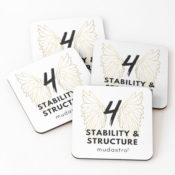 Item preview, Numerology Number 4-Stability & Structure designed and sold by Mudastro Astrology.