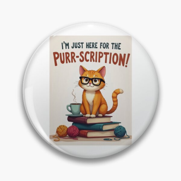 Artikelvorschau, Cute Cat on Books: Coffee and Yarn Vibes entworfen und verkauft von ArtCreator2023.