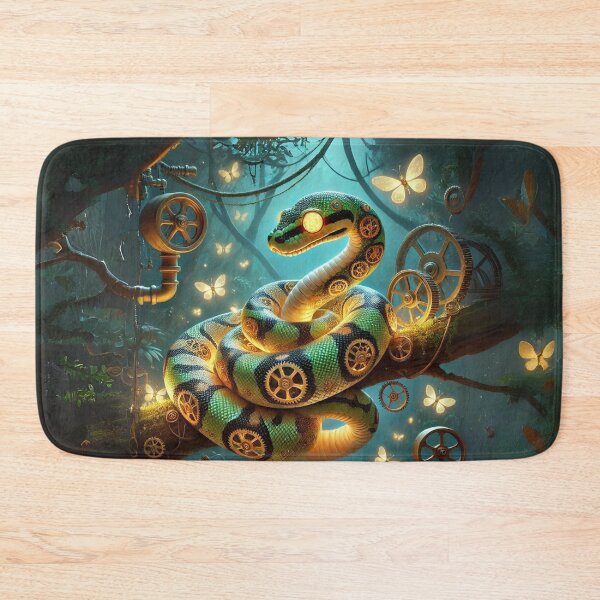 Item preview, Steampunk Firefly Ball Python designed and sold by Sillytoe.