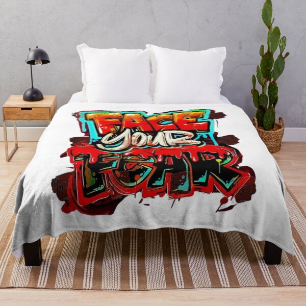 Item preview, Face Your Fears Graffiti Art designed and sold by gokhanuzen.