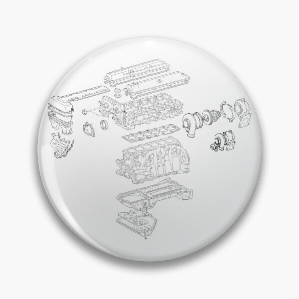 Item preview, 2JZ-GTE Engine Design Simple designed and sold by Celica_4_eyes.