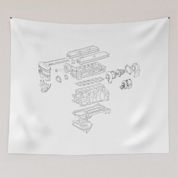 Item preview, 2JZ-GTE Engine Design Simple designed and sold by Celica_4_eyes.