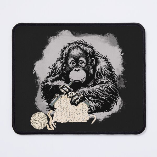 Item preview, She is knitting a sweater. I am cold at night. designed and sold by Betinka.