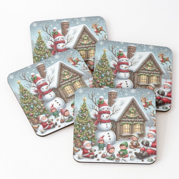 Item preview, Enchanted Winter Wonderland: A Festive Holiday Scenario designed and sold by dk--design.