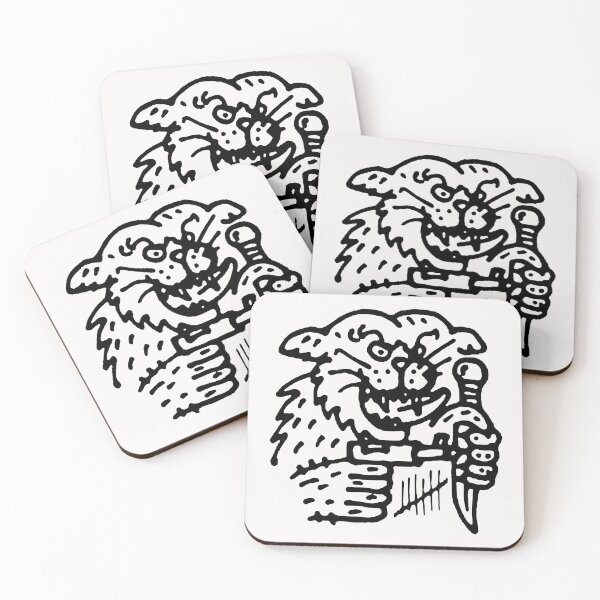 Item preview, Gangster Cat; Russian Prison Tattoo; Hardcore Style;  designed and sold by StickerApe.