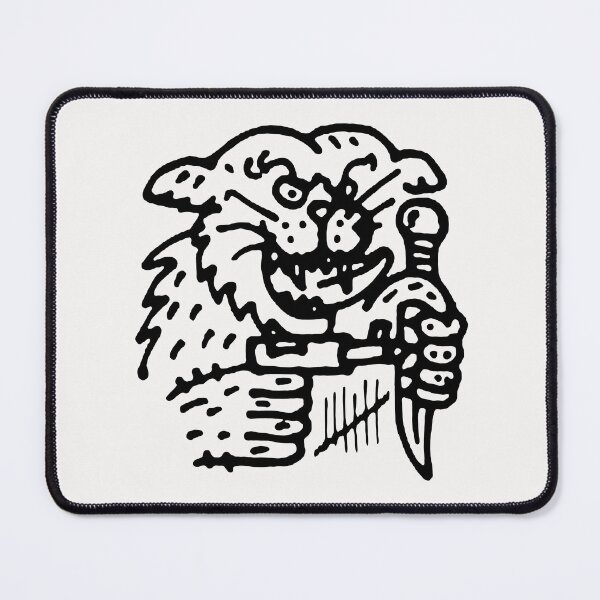 Item preview, Gangster Cat; Russian Prison Tattoo; Hardcore Style; designed and sold by StickerApe.