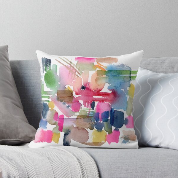 Item preview, Abstract watercolour dots and lines designed and sold by TheArtOfNata.