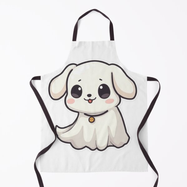 Item preview, Ghostly Pup Sticker designed and sold by ArtQueen777.