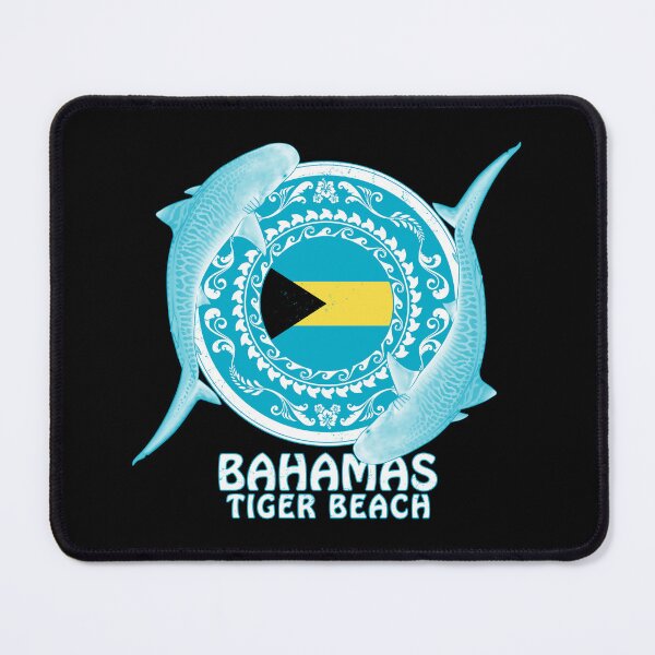 Item preview, Bahamas tiger shark designed and sold by NicGrayGraphic.