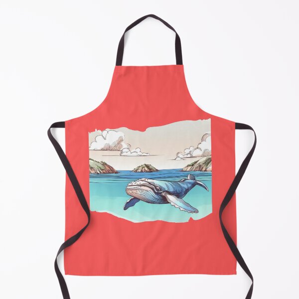 Item preview, Elegant 3D Sketch of Samaná Peninsula - Whale Watching & Majestic Coastlines, designed and sold by PaintMeWorld.
