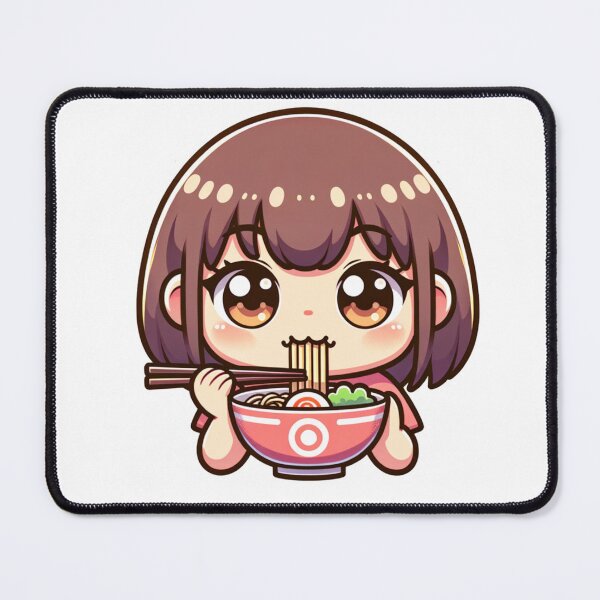 Item preview, Girl eating ramen designed and sold by LifeGivesLemons.
