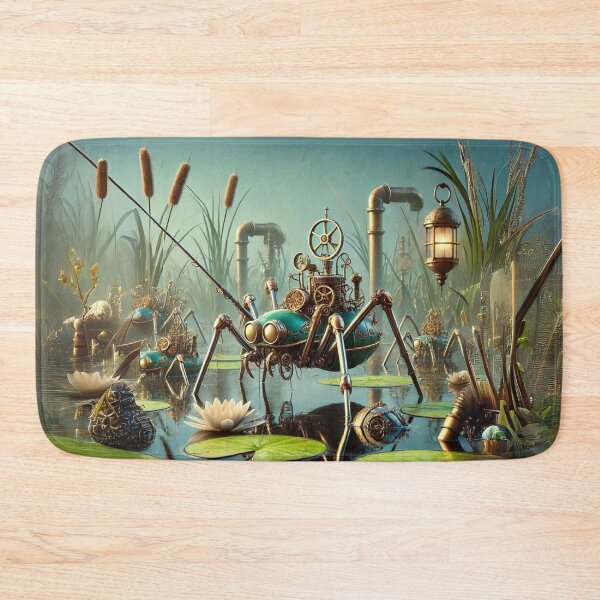 Item preview, Steampunk Fishing Spiders designed and sold by Sillytoe.