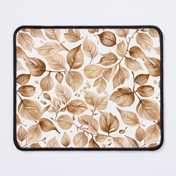 Item preview, Vintage Watercolor Leaves Beige designed and sold by gjsart.