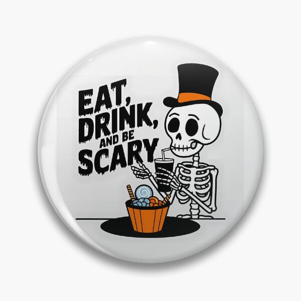 Item preview, Fiesta de esqueletos de Halloween: come, bebe y pasa miedo designed and sold by TomxDesign.