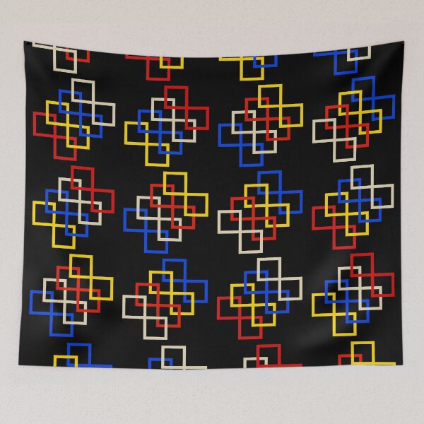 Item preview, Eight Colorful Squares - Graphical Patterns designed and sold by signshirtz.