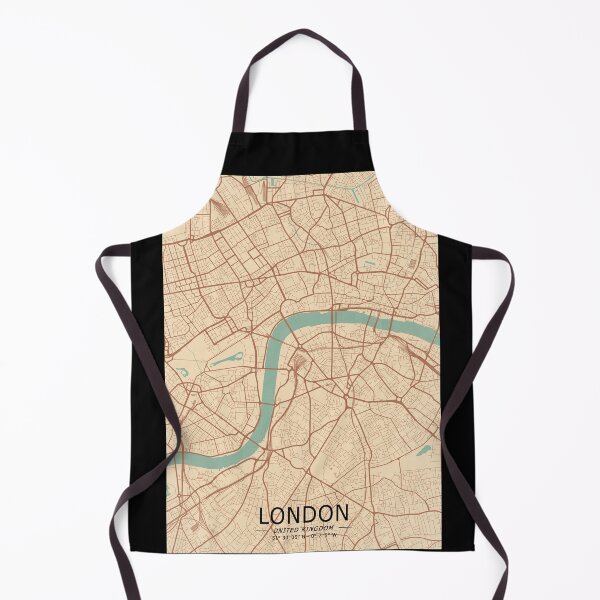 Item preview, London Vintage Map designed and sold by My Digital Mind.
