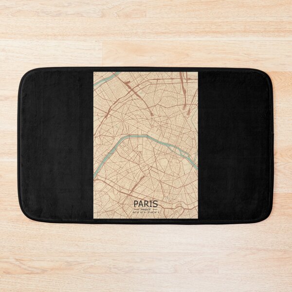 Item preview, Paris Vintage Map designed and sold by My Digital Mind.