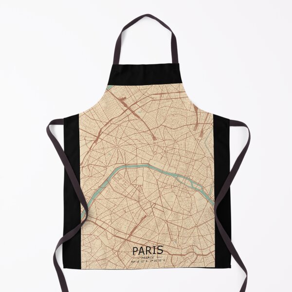 Item preview, Paris Vintage Map designed and sold by My Digital Mind.