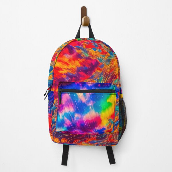 Item preview, Abstract 1 Rainbow Dancing Flames designed and sold by HelkoryoArt.