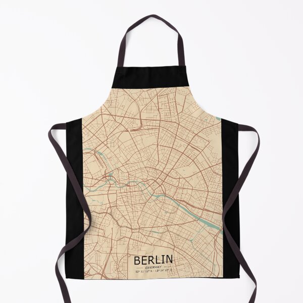 Item preview, Berlin Vintage Map designed and sold by My Digital Mind.