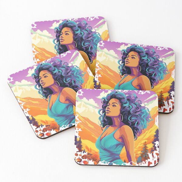 Item preview, Effortless Style , Afro Woman designed and sold by digimart.