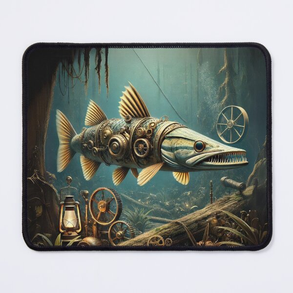 Item preview, Steampunk Florida Gar designed and sold by Sillytoe.