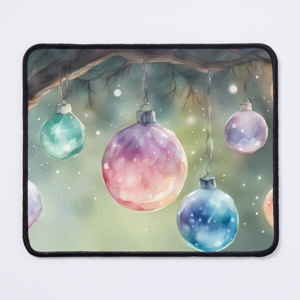 Item preview, Glowing Christmas Baubles designed and sold by CalmnessbyChoice.
