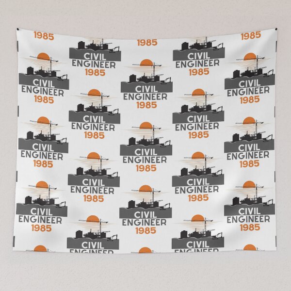 Item preview, Pride of Civil Engineering - Born in 1985 designed and sold by Omarupattern51.