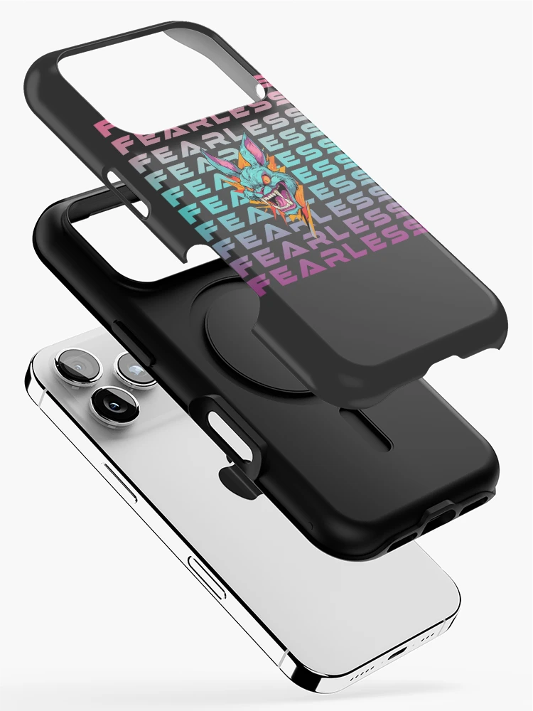 Thumbnail 2 of 4, iPhone Case, Fearless Rabbit designed and sold by La Loca.