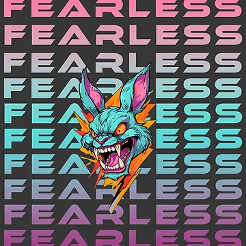 Artwork thumbnail, Fearless Rabbit by La Loca