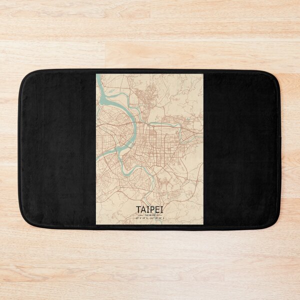 Item preview, Taipei Vintage Map designed and sold by My Digital Mind.
