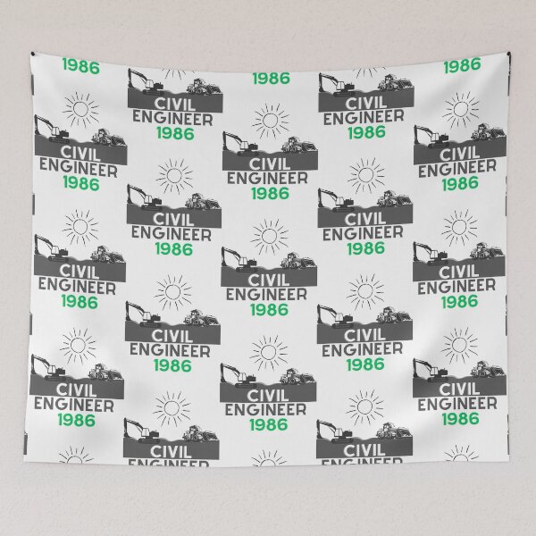 Item preview, Pride of Civil Engineering - 1986 designed and sold by Omarupattern51.