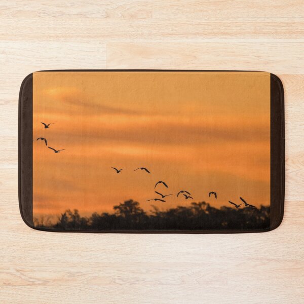Item preview, Egrets in Silhouette At Dawn designed and sold by Debra Martz.