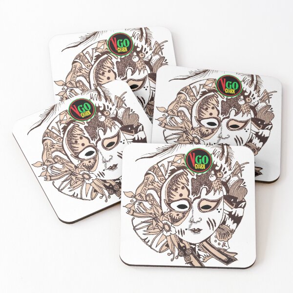 Item preview, Harlequin mask001 designed and sold by vgocharms.