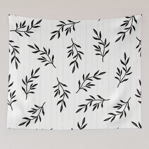 Item preview, Minimalist Line Leaf Pattern designed and sold by successmom.
