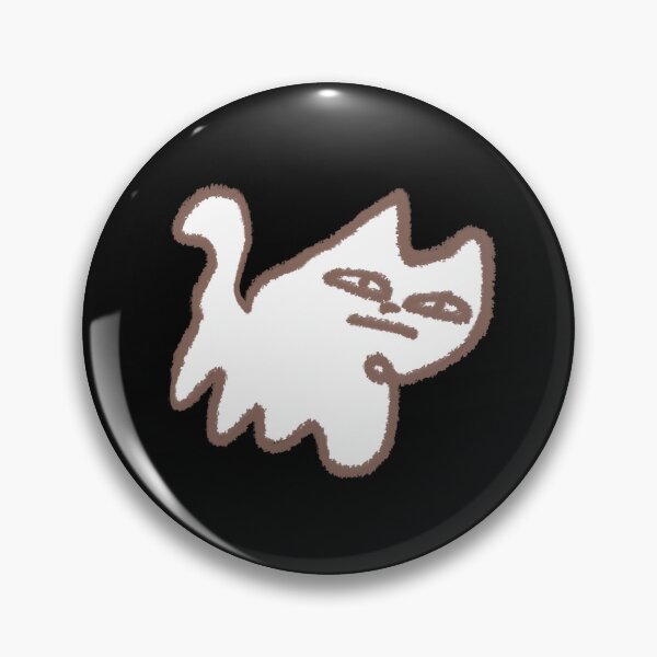 Item preview, Funny little silly cat doodle designed and sold by SackDesigns.