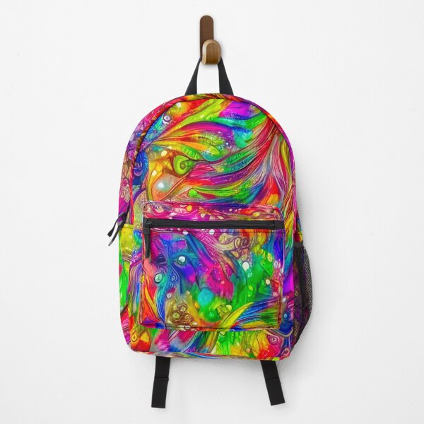 Item preview, Abstract 10 Neon vibrancy flows designed and sold by HelkoryoArt.