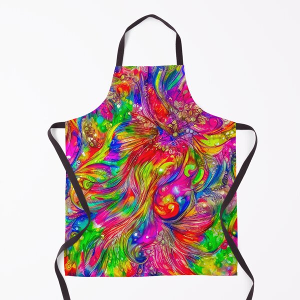 Item preview, Abstract 10 Neon vibrancy flows designed and sold by HelkoryoArt.