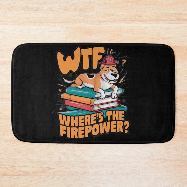 Item preview, WTF: Where’s The Firepower? designed and sold by JOY STORE 45.