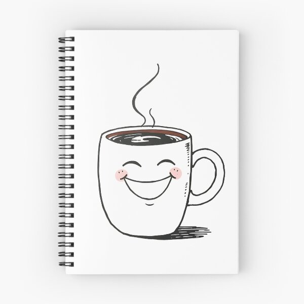 Item preview, cup of coffe with big smile  designed and sold by sellerart95.