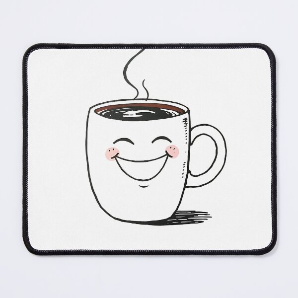 Item preview, cup of coffe with big smile  designed and sold by sellerart95.